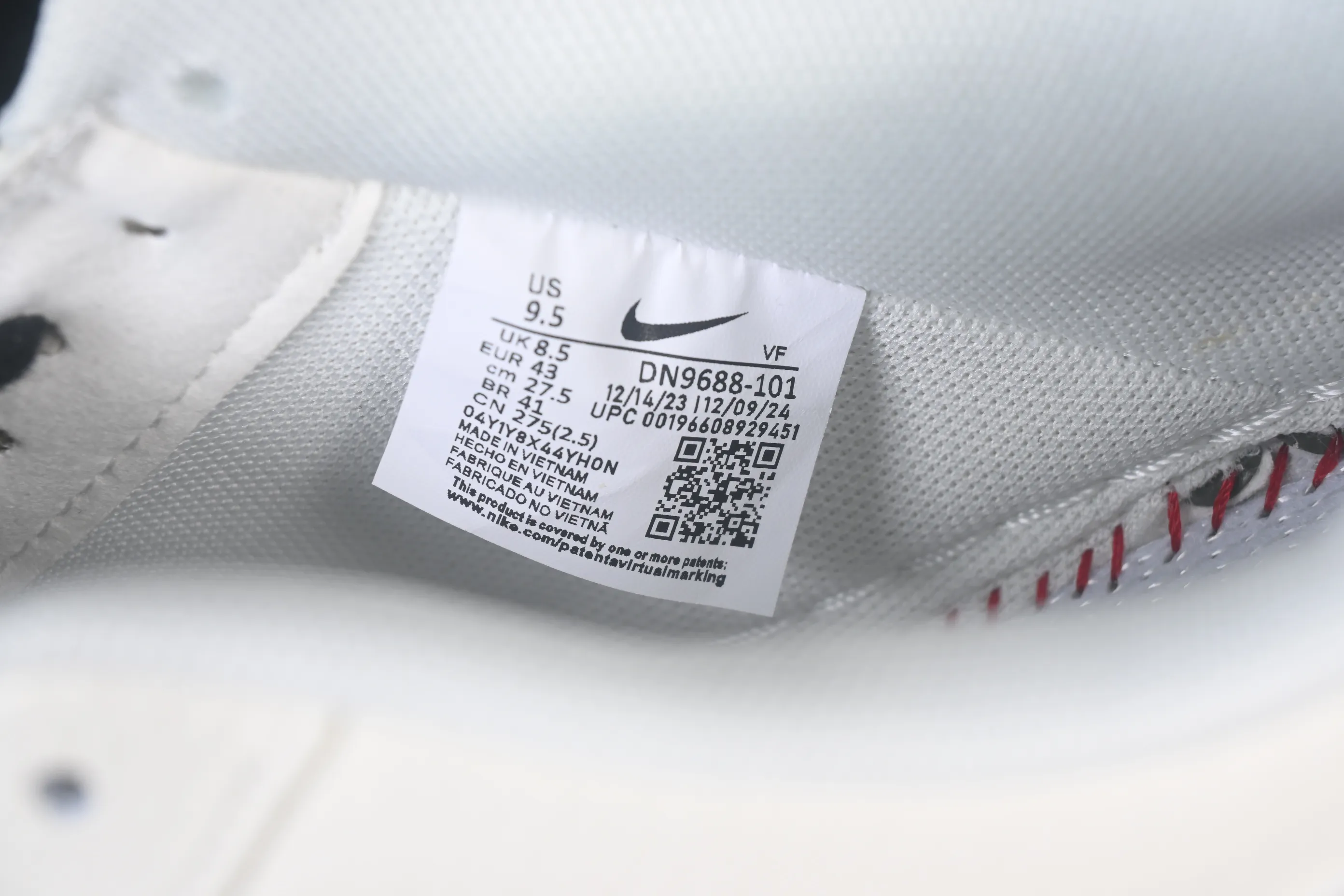 All categories Nk Air Force 1 Air Force series Nk Air Force 1 Low Air Force low-top Nike Air Force 1'07 Low joint model Air Force 1 low-top casual sneakers DN9688-101